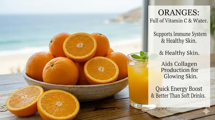 5. Oranges – Full of Vitamin C 1