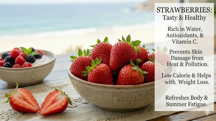 6. Strawberries – Tasty Healthy 1
