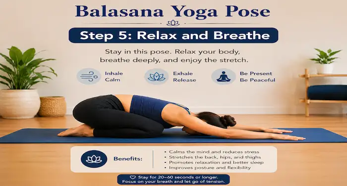 Step 5 Relax and Breathe