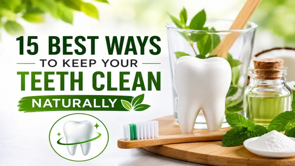 15 Best Ways to Keep Your Teeth Clean Naturally Keep your teeth clean naturally with simple daily oral care habits.