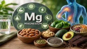 10 Signs Your Body Needs More Magnesium Signs Your Body Needs More Magnesium with healthy magnesium-rich foods.