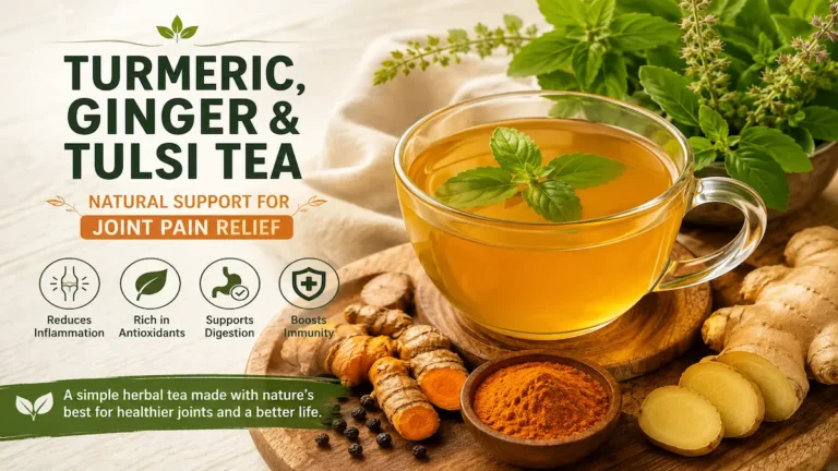 7 Amazing Turmeric Ginger Tulsi Tea Benefits for Joint Pain 7 Amazing Turmeric Ginger Tulsi Tea Benefits for Joint Pain